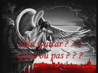 Guitar solo electric heart shaped box