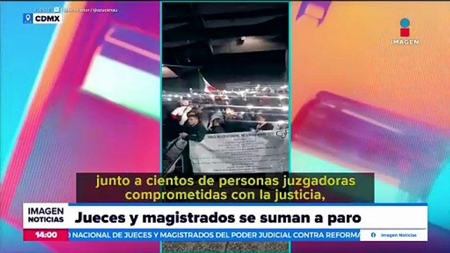Jueces y magistrados se unen al paro por parte de trabajadores del Poder Judicial