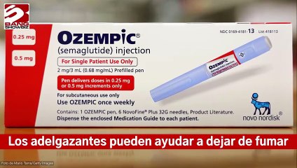Los adelgazantes pueden ayudar a dejar de fumar
