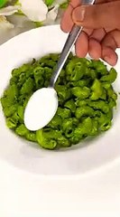 Palak pasta recepie