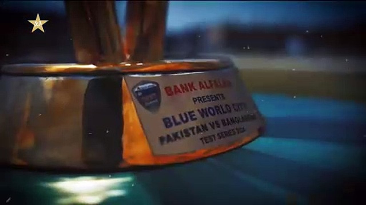 A short highlights of day 1 of pakvsbng test match