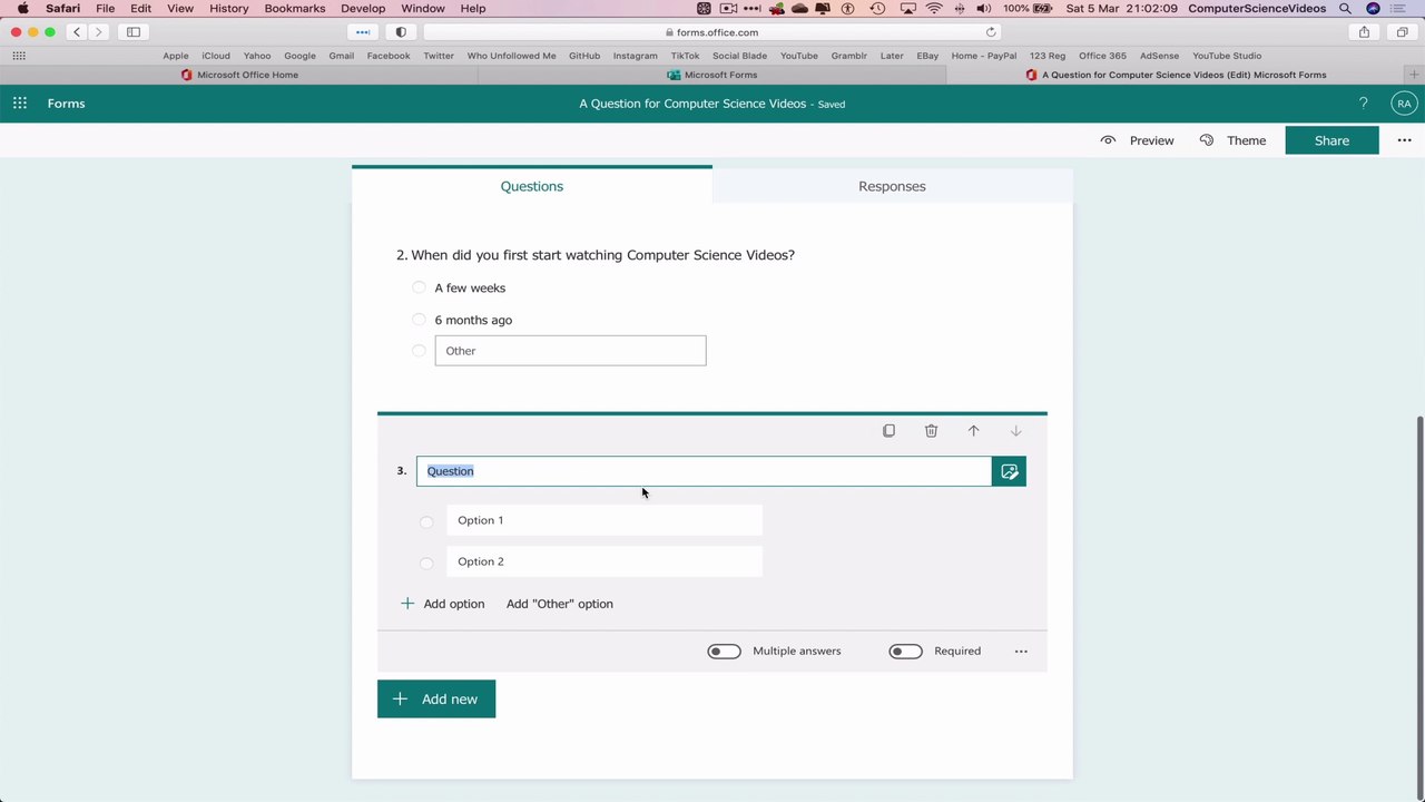 How to USE Microsoft Forms for Office 365 Using a Mac - Basic Tutorial | New