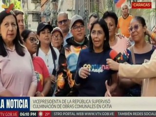 Tải video: Caracas | Vpdta. Ejecutiva Delcy Rodríguez supervisa culminación de proyectos comunales en Catia