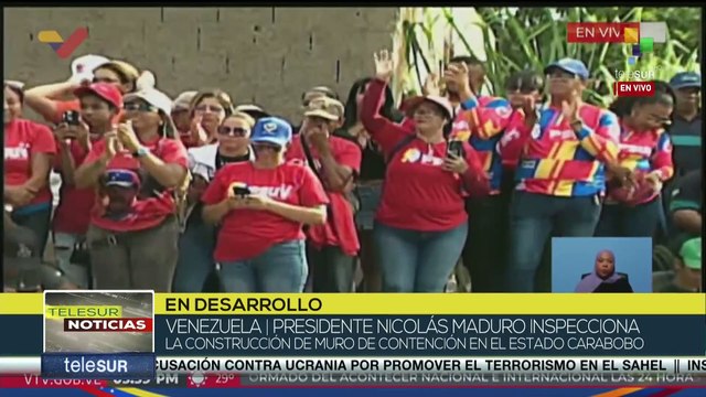 Pueblo de Carabobo recibe masivamente al presidente Nicolás Maduro