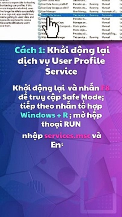 ⚡Khắc phục lỗi User Profile Cannot be Loaded #khắcphục #lỗi #khắcphụclỗi #user #profile #beloaded