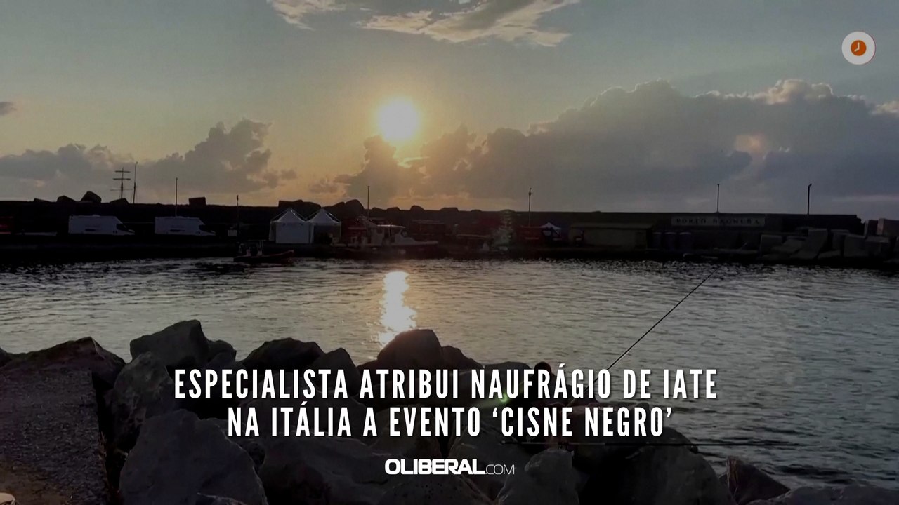 Especialista atribui naufrágio de iate na Itália a evento ‘cisne negro’