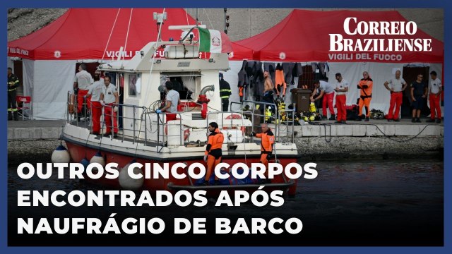 Outros cinco corpos são encontrados após naufrágio de barco de luxo na Itália