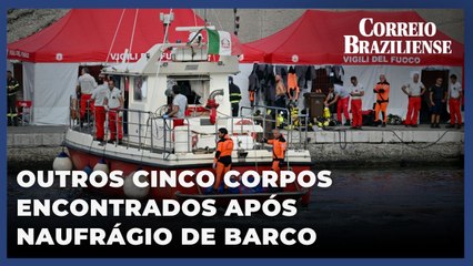 Outros cinco corpos são encontrados após naufrágio de barco de luxo na Itália
