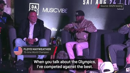 'I've already faced the best' - Mayweather lays strong foundations for Gotti exhibition