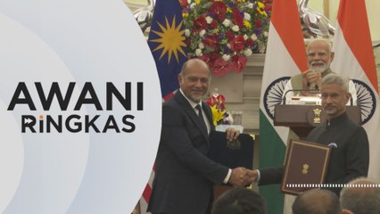 AWANI Ringkas: Hasil Lawatan Rasmi ke India