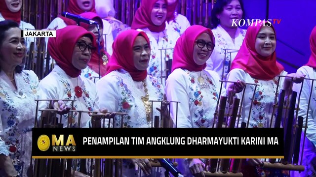 Lestarikan Budaya Musik Tradisional, Dharmayukti Karini MA Tampilkan Tim Angklung di Tangerang