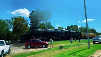 Fast Running Steam Train