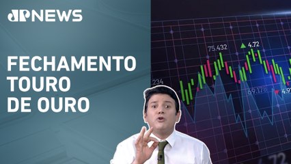 Ibovespa emenda 3º recorde histórico seguido | Fechamento Touro de Ouro