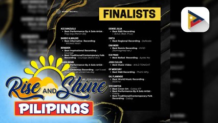 TALK BIZ | P-pop groups, humakot ng nominasyon sa 2024 Awit Awards