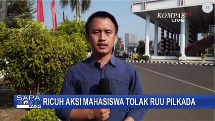Aksi Mahasiswa Universitas Bengkulu Rabu Malam Sempat Ricuh, Lanjutkan Pergerakan pada Hari Ini