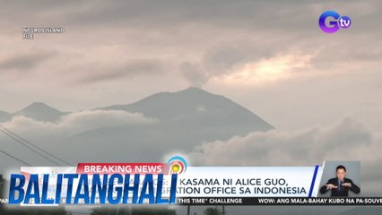 Bulkang Kanlaon, nagbuga ng mahigit 6,700 tonelada ng volcanic sulfur dioxide sa Negros Island | Balitanghali