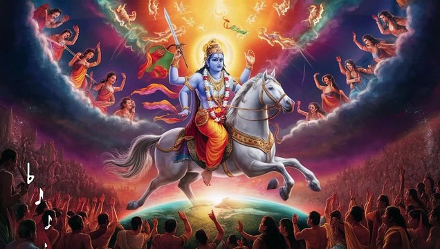 कल्कि भगवान का आगमन: धर्म की ज्योति का संदेश धरती पर कल्कि भगवान की नई रोशनी: सत्य और भक्ति का प्रकाश कल्कि भगवान आ रहे हैं: अधर्म के अंधकार को मिटाने का समय कल्कि भगवान की महिमा: धर्म का पताका ऊँचा उठाएं कलियुग की समाप्ति: कल्कि भगवान का धरा पर