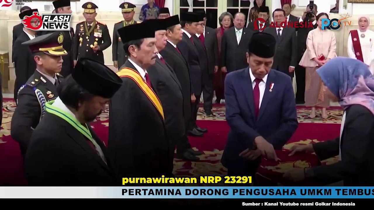 Kader Partai Golkar Terima Tanda Jasa dan Kehormatan dari Pemerintah