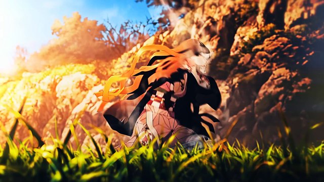 「Flare 」Tanjiro vs Hantengu - Demon Slayer last ep「AMV⧸EDIT」4K | aniem | bl anime