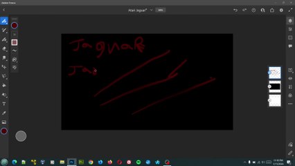 An Atari Jaguar Marker Drawing