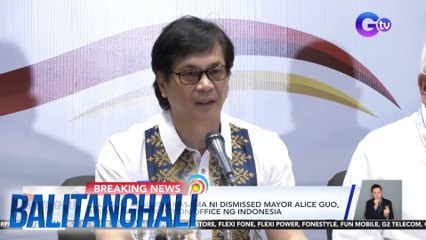 EXCLUSIVE: 2 kasamahan ni dismissed Mayor Alice Guo, hawak na ng mga awtoridad sa Indonesia, ayon kay DILG Sec. Abalos | Balitanghali