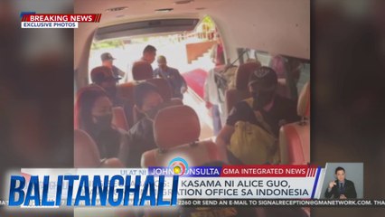 DILG Sec. Abalos - 2 kasama ni Dismissed Mayor Alice Guo, hawak ng Immigration Office ng Indonesia | Balitanghali