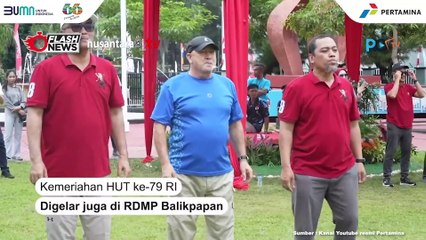 Energizing You: Pertamina Semarakkan HUT ke-79 RI dengan Kegiatan Berbagai Lomba