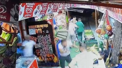 Gaspı önlemeye çalıştı... Tekmeli ve sopalı saldırıya uğradı