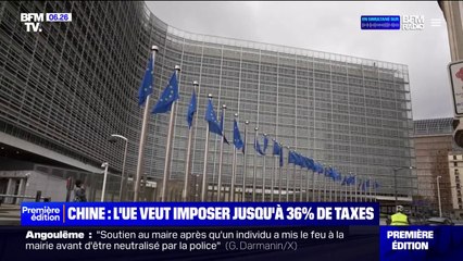 L'Union européenne veut imposer jusqu'à 36% de taxes sur les voitures électriques chinoises pendant cinq ans