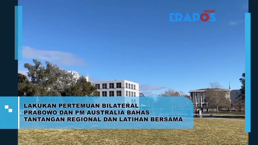 Lakukan Pertemuan Bilateral Prabowo Dan PM Australia Bahas Tantangan Regional Dan Latihan Bersama