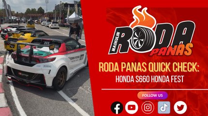 RODA PANAS QUICK CHECK : HONDA S660