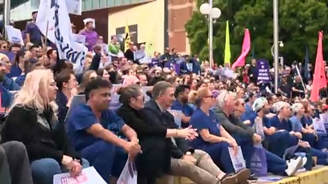 WA public sector union members strike over pay dispute, government calls for good faith negotiations