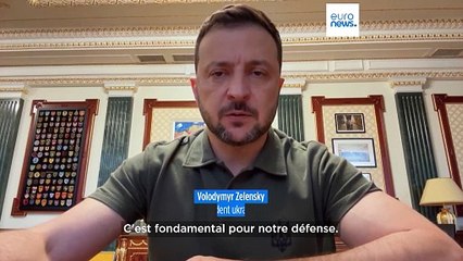 Volodymyr Zelensky appelle ses alliés à "respecter leurs engagements"