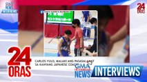 Carlos Yulo, malaki ang pasasalamat sa kanyang Japanese coach | 24 Oras - GMAIN Interviews