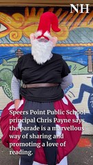 Colourful characters from Speers Point Public School's Book Week parade