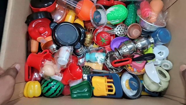 6 minutes satisfying with unboxing hello kitty new kitchen set | new washing machine ASMR