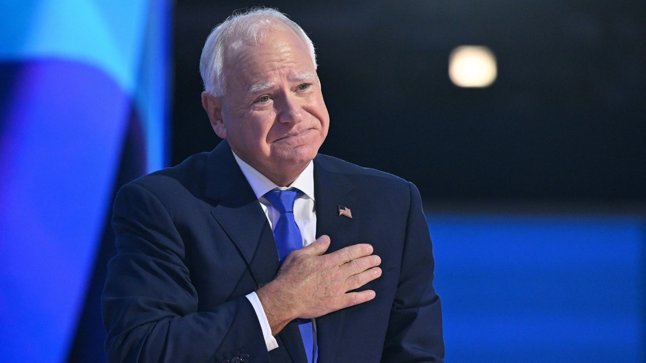 Tim Walz nimmt Nominierung als US-Vizepräsidentschaftskandidat an