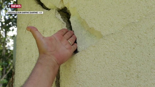 Sarthe : des habitants attendent la déclaration de catastrophe naturelle pour réparer leurs maisons fisurées