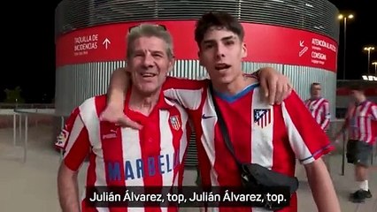 'A phenomenon' - Atletico Madrid fans welcome Alvarez and Gallagher