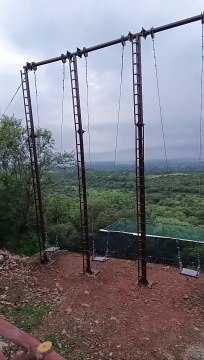 हमीरगढ़ इको पार्क में 30 फीट ऊंचा जाएगा झूला, नीचे 50 फीट गहरी खाई