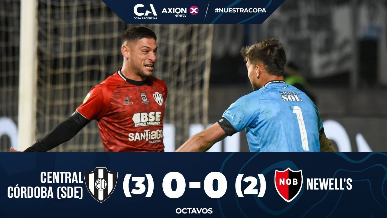 Central Córdoba vs Newell's (0 (3) - 0 (2)) | Copa Argentina 2024 | Octavos de final