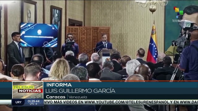 Ministerio Público de Venezuela presentó ante el cuerpo diplomático evidencias de conspiración violenta de ultraderecha