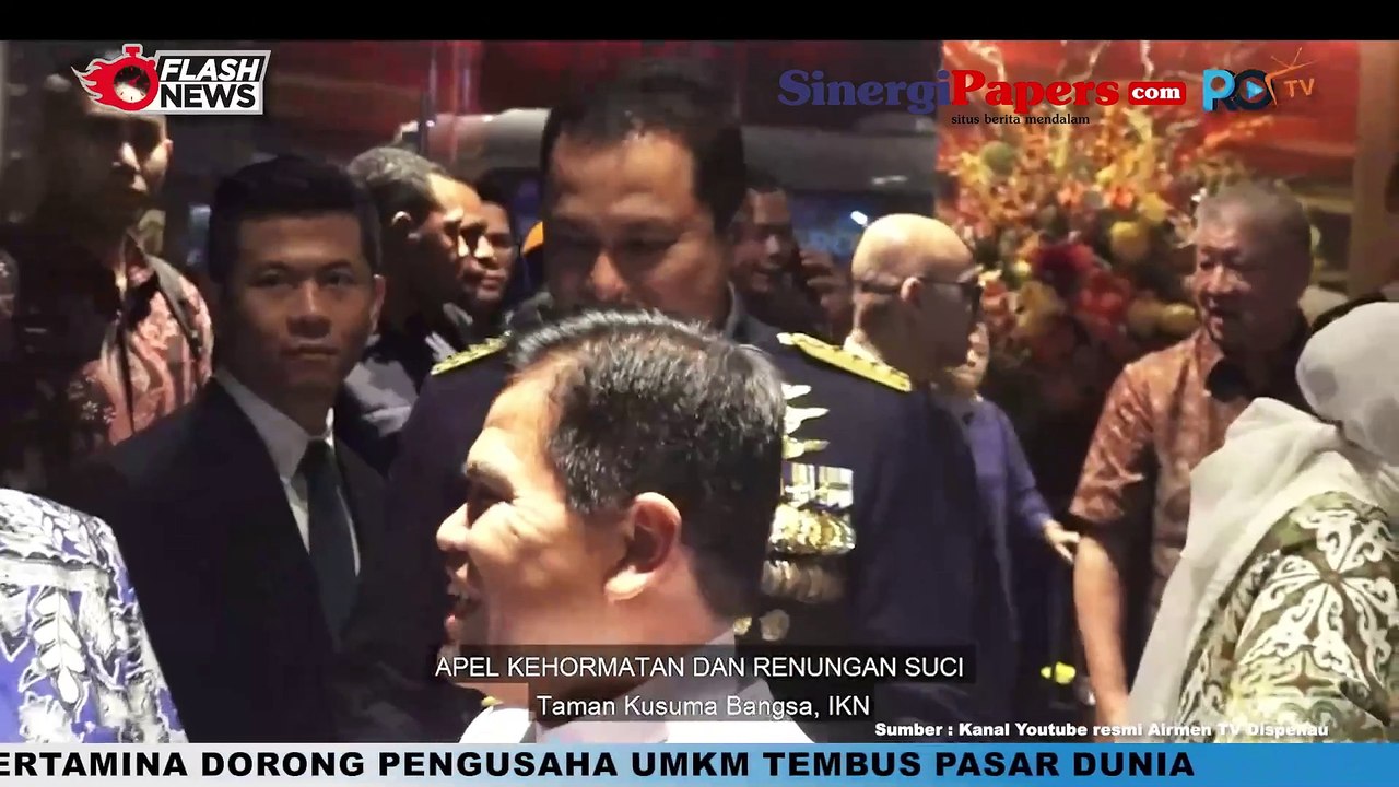 Kepala Staf Angkatan Udara Hadiri Rangkaian Peringatan HUT Ke -79 Kemerdekaan RI Di IKN