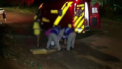 Mulher é golpeada no pescoço com chave de fenda no Santa Cruz; marido é o suspeito