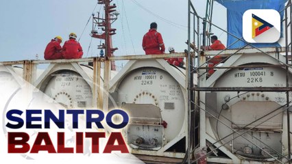 PCG, maingat umano sa isinasagawang siphoning operation sa lumubog na MTKR Terranova sa Bataan; 81,000 litro ng oil waste, nakuha