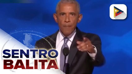 Dating U.S. Pres. Obama, inendorso si VP Harris sa pagkapangulo; Obama, may pasaring din kay Trump