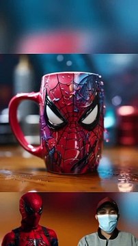 superheroes but mug part 2 ALL Characters (Marvel & DC) #avengers #dc #ai #shorts