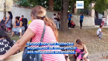 Refugiados ucranianos na Hungria ficam sem casa após alteração das regras de asilo