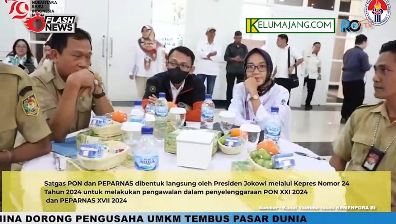 Menpora Dito Hadiri Rapat Koordinasi Satgas Pon dan Peparnas Tahun 2024