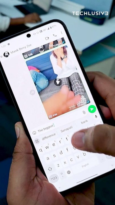 Did you know this phone keyboard trick #android #keyboard #tipsandtricks #howto #technology